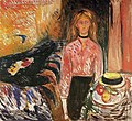 Die Mörderin (1906), Öl auf Leinwand, 110 × 120 cm, Munch-Museum Oslo