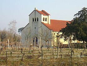 A Saint-Jean-Baptiste de Lahosse-templom cikk illusztráló képe