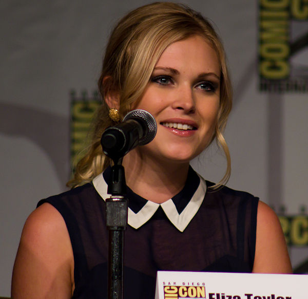 Taylor at the 2013 San Diego Comic-Con for The 100