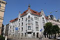 English: An Art Nouveau buildings in Rīga at Elizabetes ielā 13. Built in 1904. Architect Konstantīns Pēkšēns