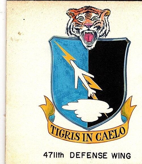 Image: Emblem of the 4711th Air Defense Wing