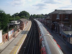 Estación de Epping alta en dirección sur.JPG