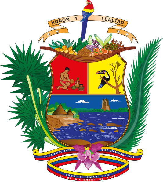 File:Escudo del Estado Amazonas.svg