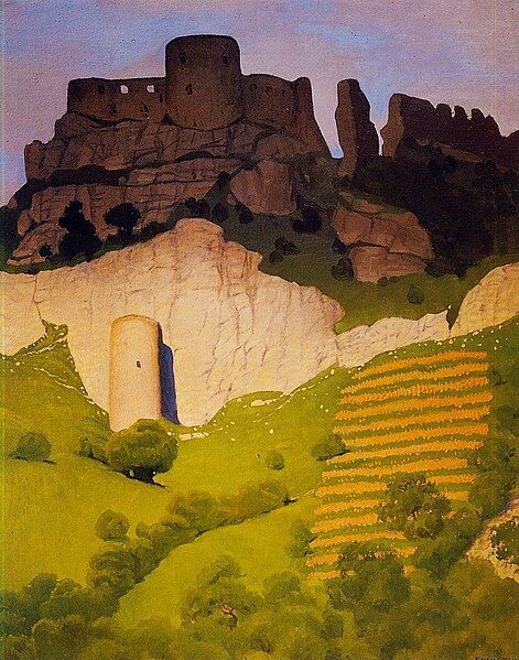 File:Félix Vallotton, 1924 - Château Gaillard aux Andelys.jpg