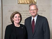 Esther George and Thomas Hoenig FRS KC cent grp 121613 0576 02833 (14080038122).jpg