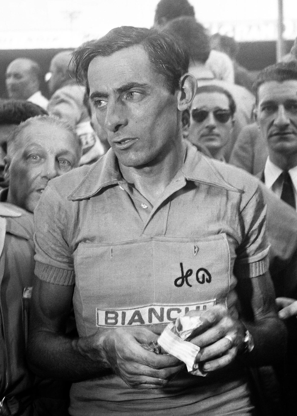 Fausto Coppi / Gino Bartali Col Dizoard Original Vintage 