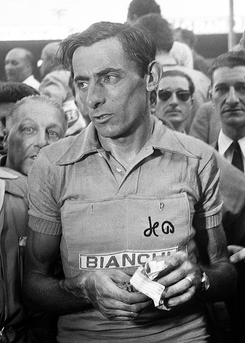 Coppi at the 1952 Tour de France