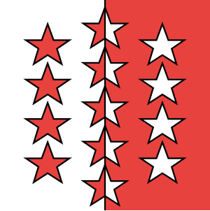 Flag of Canton of Valais.svg