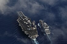 INS Shakti replenishing USS Carl Vinson during Malabar 2012. Flickr - Official U.S. Navy Imagery - Exercise Malabar 2012. (7).jpg