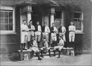 Forest football team 1884. Forest School Football 1884.png