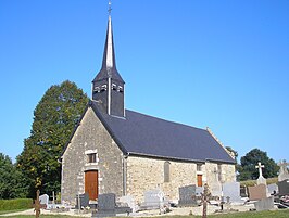 De kerk van Sainte-Marie-du-Bois