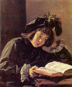 Frans Hals : Nen llegint.