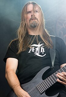 Fredrik Thordendal Swedish guitarist