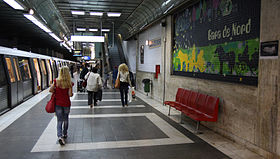 Illustrasjonsbilde av artikkelen Gara de Nord (Bucureşti metro)