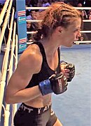 Canadian mixed martial artist Gillian Robertson