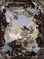 Allegory of the Planets and Continents by Giovanni Battista Tiepolo ().
