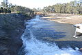 English: Goulburn River immediately downstream of Goulburn Weir in Victoria, Australia