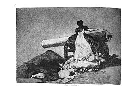 Goya. Serie "Los Desastres de la Guerra". 1810—1820