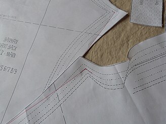 Pattern grading in apparel Grading a smaller waistband.jpg