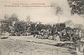 Campement d'indigènes à Grand-Bassam, entre 1890 et 1920.