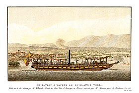 William Tell makalesinin açıklayıcı görüntüsü (tekne, 1823)