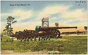 Guns at Fort Monroe, Va