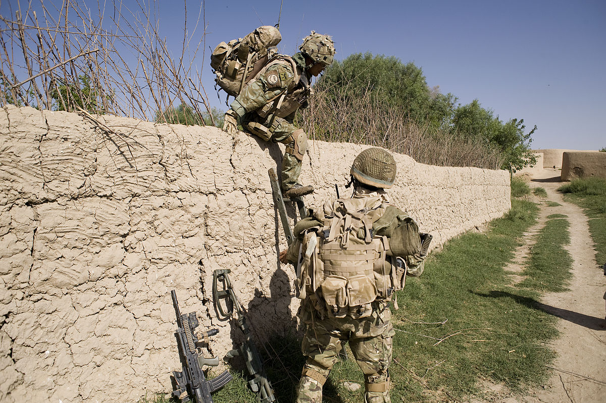 Gurkhas on Patrol in Helmand MOD 45151723.jpg