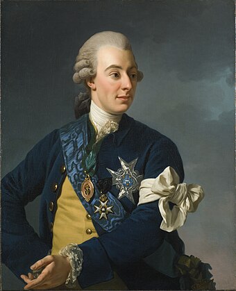 Gustav III in 1772