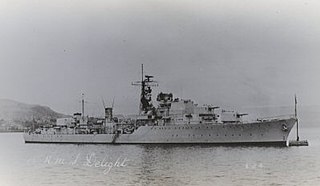 HMS <i>Delight</i> (D119) Daring-class destroyer