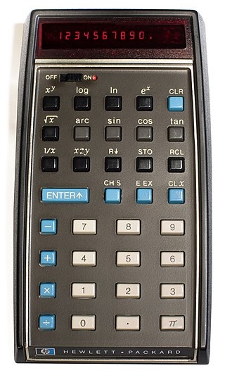 <span class="mw-page-title-main">HP-35</span> First pocket scientific calculator