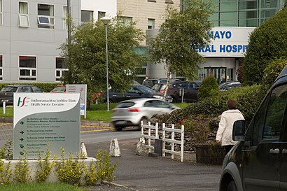 How to get to Mayo General Hospital with public transit - About the place