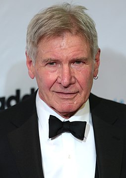 A photograph of Harrison Ford
