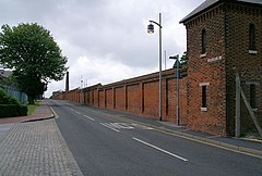 Haslar Gunboat Yard and Admiralty Experimental Works (perimeter wall)