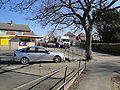 St Vincent's Road, Haylands, Isle of Wight. St Vincent's stores can be seen in the left of the photo.