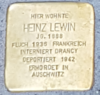 Heinz Lewin (Letton), Luisenplatz 2 Stolperstein (Wiesbaden) .png