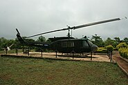 Abandoned helicopter