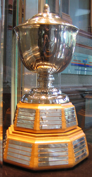 <span class="mw-page-title-main">James Norris Memorial Trophy</span> NHL award