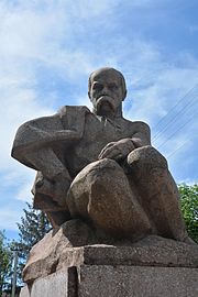 Hola Prystan Monument of T.Shevchenko 02 (YDS 0723).jpg