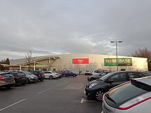 A Homebase branch incorporating a branch of Argos in Moor Allerton, Leeds. In 2014, Home Retail Group began creating hybrid branches, within formerly solely Homebase branches. Homebase and Argos, Moor Allerton District Centre, Leeds (31st December 2014).JPG