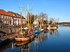 in the old harbor of Hooksiel