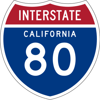 <span class="mw-page-title-main">Interstate 80 in California</span> Section of Interstate Highway in California, United States