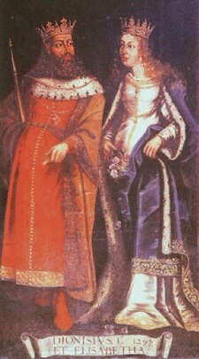 Král Dinis a královna Alžběta