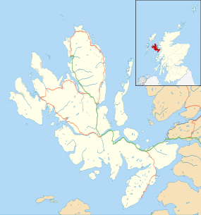 Dubkolora Ringill situas en Mezkoridoro de Skye