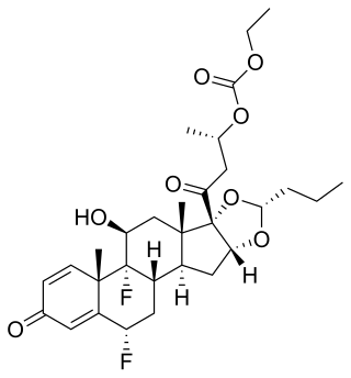 <span class="mw-page-title-main">Itrocinonide</span> Chemical compound