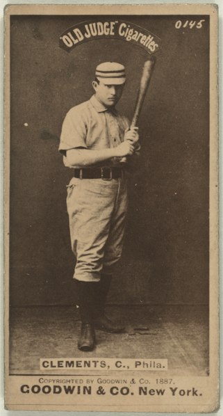 File:Jack Clements, Philadelphia Quakers, baseball card portrait LCCN2007686880.tif