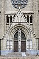 * Nomination Jakarta, Indonesia: Main entrance of Jakarta Cathedral with statue of Our Lady Mary. On top of the portal there is a sentence written in Latin: "Beatam Me Dicentes Omnes Generationes" which means "All generations shall call me blessed" --Cccefalon 06:08, 17 March 2015 (UTC) * Promotion Good quality. --Isiwal 06:35, 17 March 2015 (UTC)