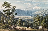 Άποψη του όρους Dachstein, 1815