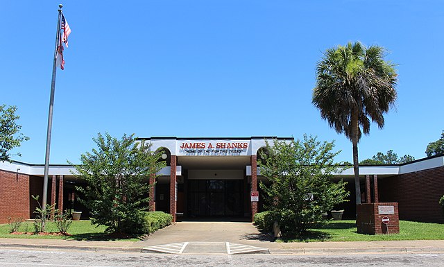 James A. Shanks Middle School (formerly James A. Shanks High School)