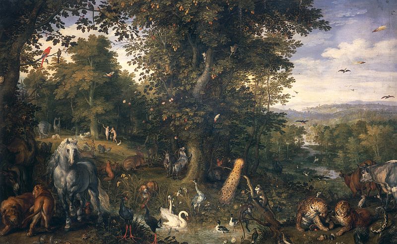 File:Jan Brueghel I - The Garden of Eden with the Fall of Man.jpg