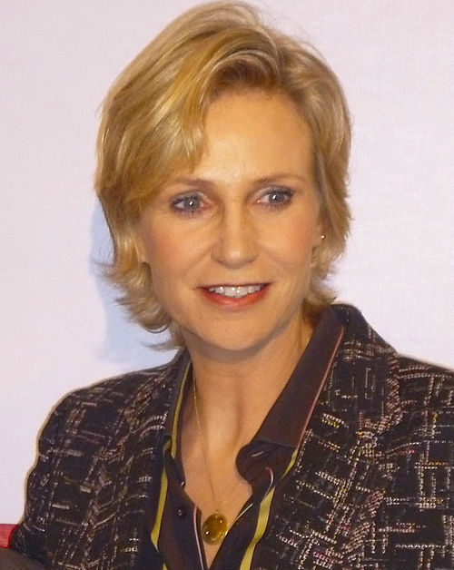 Jane Lynch (pictured) plays Sue